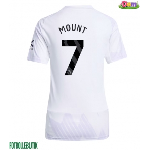 Manchester United Mason Mount #7 Bortatröja Kvinnor 2025-26 Kortärmad